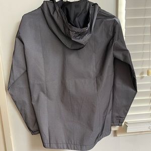 Women’s Reflective Rain Jacket - Grey/Black Size XS